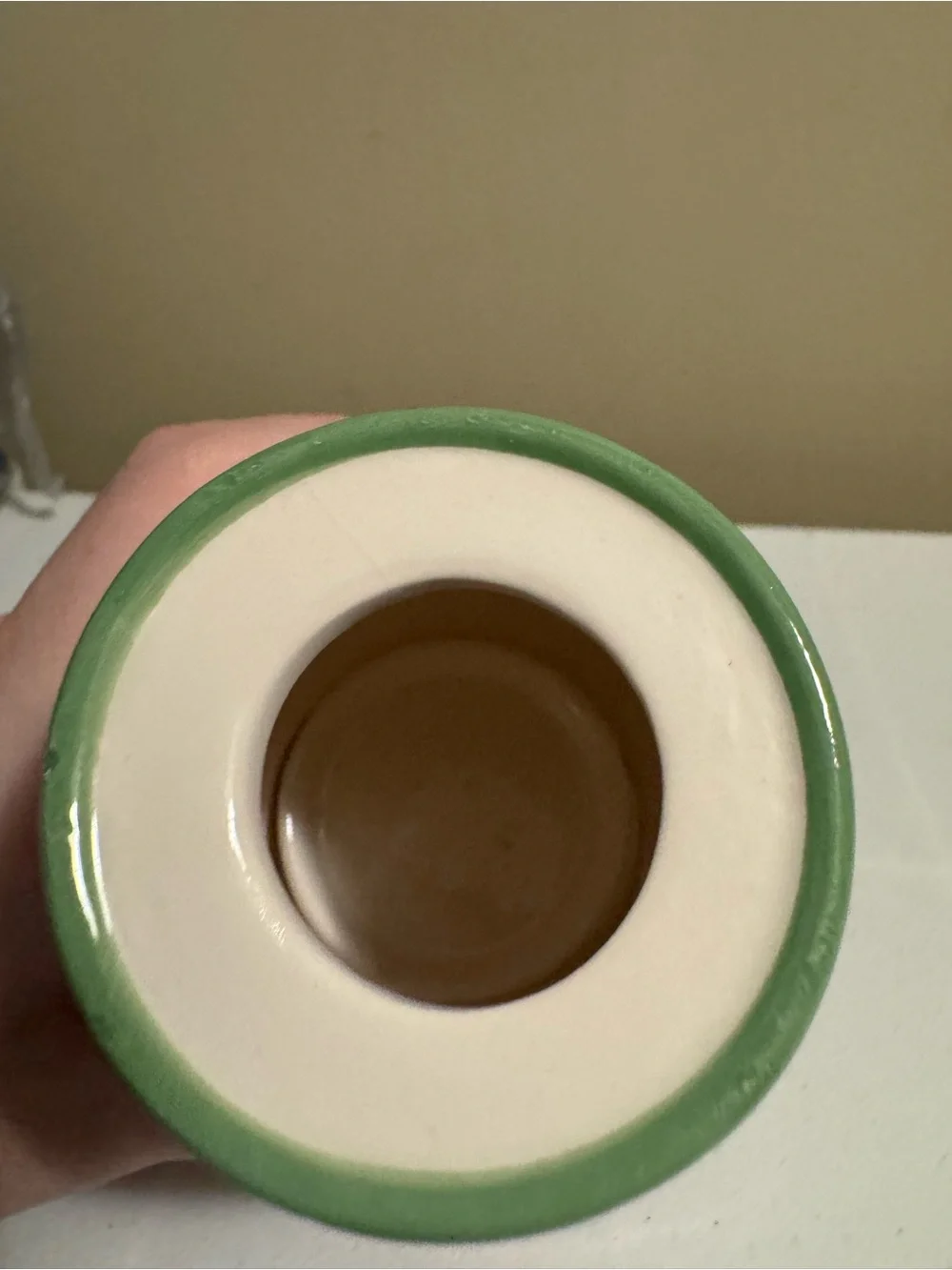 Vintage Ceramic Candle Holder